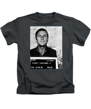 Steve Mcqueen Mug Shot Vertical - Kids T-Shirt