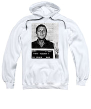 Steve Mcqueen Mug Shot Vertical - Sweatshirt