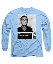 Steve Mcqueen Mug Shot Vertical - Long Sleeve T-Shirt