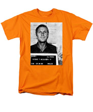Steve Mcqueen Mug Shot Vertical - Men's T-Shirt  (Regular Fit)