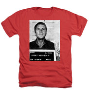 Steve Mcqueen Mug Shot Vertical - Heathers T-Shirt