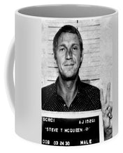 Steve Mcqueen Mug Shot Vertical - Mug