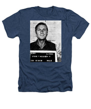 Steve Mcqueen Mug Shot Vertical - Heathers T-Shirt