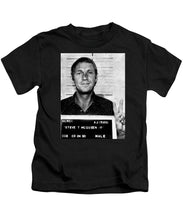 Steve Mcqueen Mug Shot Vertical - Kids T-Shirt
