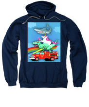 Super Terrific Freakin Awesome - Sweatshirt Sweatshirt Pixels Navy Small 