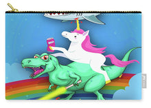 Super Terrific Freakin Awesome - Carry-All Pouch Carry-All Pouch Pixels Medium (9.5" x 6")  