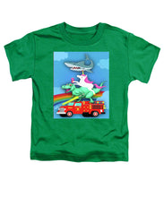 Super Terrific Freakin Awesome - Toddler T-Shirt Toddler T-Shirt Pixels Kelly Green Small 