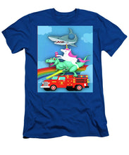 Super Terrific Freakin Awesome - Men's T-Shirt (Athletic Fit) Men's T-Shirt (Athletic Fit) Pixels Royal Small 