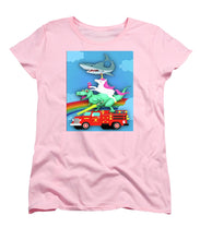 Super Terrific Freakin Awesome - Women's T-Shirt (Standard Fit) Women's T-Shirt (Standard Fit) Pixels Pink Small 