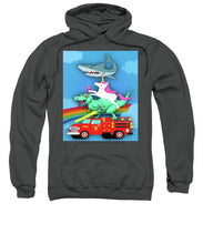 Super Terrific Freakin Awesome - Sweatshirt Sweatshirt Pixels Charcoal Small 