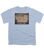 Tableau Periodiques Periodic Table Of The Elements Vintage Chart Sepia - Youth T-Shirt