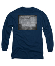 Tableau Periodiques Periodic Table Of The Elements Vintage Chart Silver - Long Sleeve T-Shirt