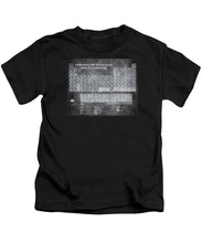 Tableau Periodiques Periodic Table Of The Elements Vintage Chart Silver - Kids T-Shirt