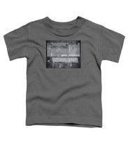 Tableau Periodiques Periodic Table Of The Elements Vintage Chart Silver - Toddler T-Shirt