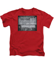 Tableau Periodiques Periodic Table Of The Elements Vintage Chart Silver - Kids T-Shirt