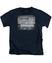 Tableau Periodiques Periodic Table Of The Elements Vintage Chart Silver - Kids T-Shirt