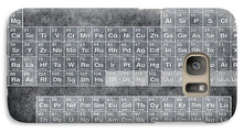 Tableau Periodiques Periodic Table Of The Elements Vintage Chart Silver - Phone Case