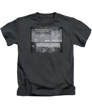 Tableau Periodiques Periodic Table Of The Elements Vintage Chart Silver - Kids T-Shirt