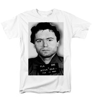 Ted Bundy Mug Shot 1980 Vertical  - Men's T-Shirt  (Regular Fit)