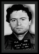 Ted Bundy Mug Shot 1980 Vertical  - Framed Print