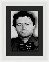 Ted Bundy Mug Shot 1980 Vertical  - Framed Print