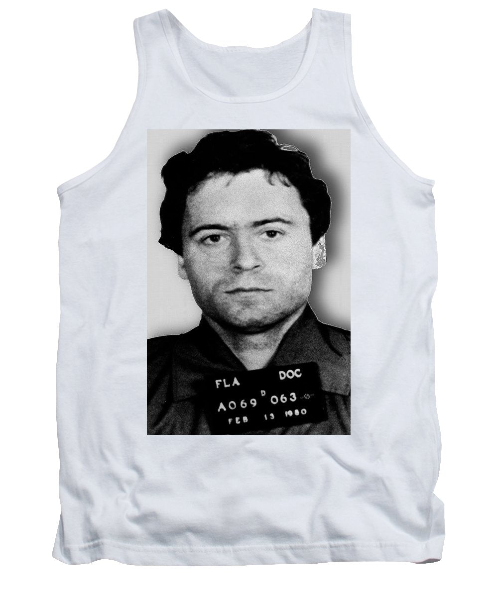 Ted Bundy Mug Shot 1980 Vertical  - Tank Top