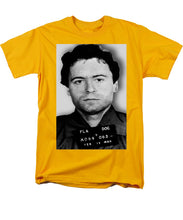 Ted Bundy Mug Shot 1980 Vertical  - Men's T-Shirt  (Regular Fit)