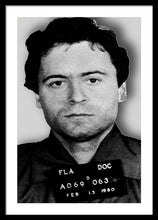 Ted Bundy Mug Shot 1980 Vertical  - Framed Print