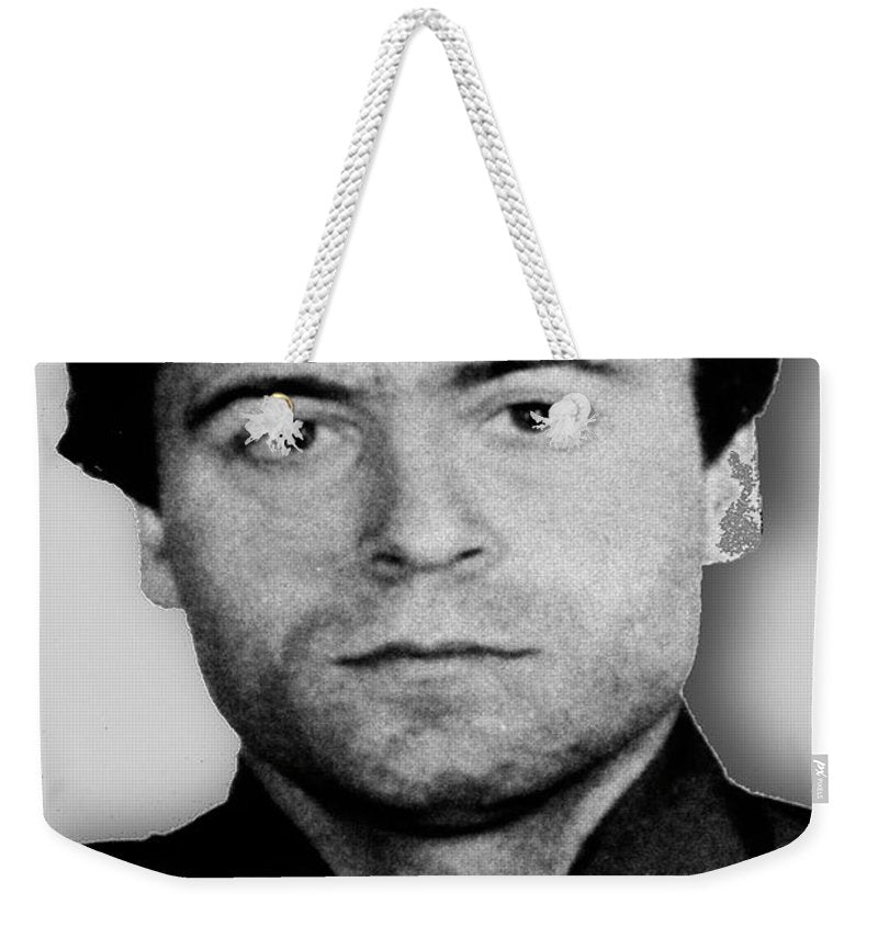 Ted Bundy Mug Shot 1980 Vertical  - Weekender Tote Bag