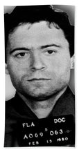 Ted Bundy Mug Shot 1980 Vertical  - Bath Towel