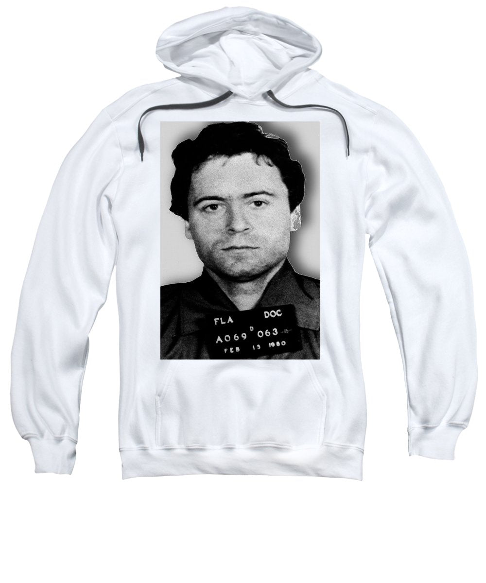 Ted Bundy Mug Shot 1980 Vertical  - Sweatshirt