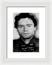 Ted Bundy Mug Shot 1980 Vertical  - Framed Print