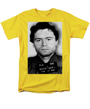 Ted Bundy Mug Shot 1980 Vertical  - Men's T-Shirt  (Regular Fit)