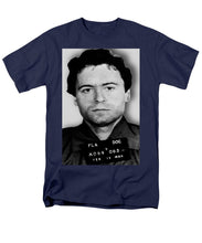 Ted Bundy Mug Shot 1980 Vertical  - Men's T-Shirt  (Regular Fit)