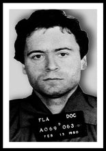 Ted Bundy Mug Shot 1980 Vertical  - Framed Print