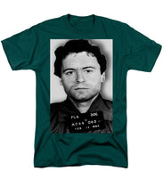 Ted Bundy Mug Shot 1980 Vertical  - Men's T-Shirt  (Regular Fit)