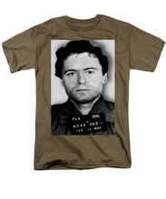 Ted Bundy Mug Shot 1980 Vertical  - Men's T-Shirt  (Regular Fit)