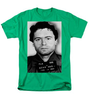 Ted Bundy Mug Shot 1980 Vertical  - Men's T-Shirt  (Regular Fit)