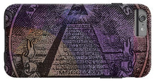 The Color Of Mason Money Close Up 1 Dollar Us 1 - Phone Case