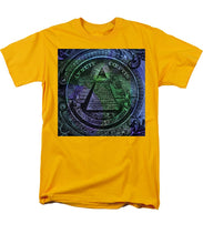 The Color Of Mason Money Close Up 1 Dollar Us 2 - Men's T-Shirt  (Regular Fit)