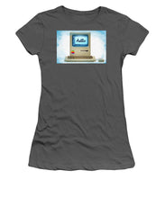 Hello Apple - Women's T-Shirt (Athletic Fit)