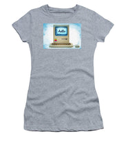 Hello Apple - Women's T-Shirt (Athletic Fit)