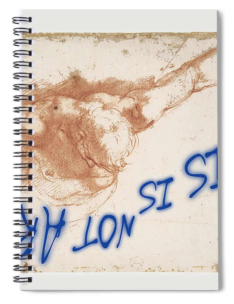 This Is Not Art 2 - Spiral Notebook
