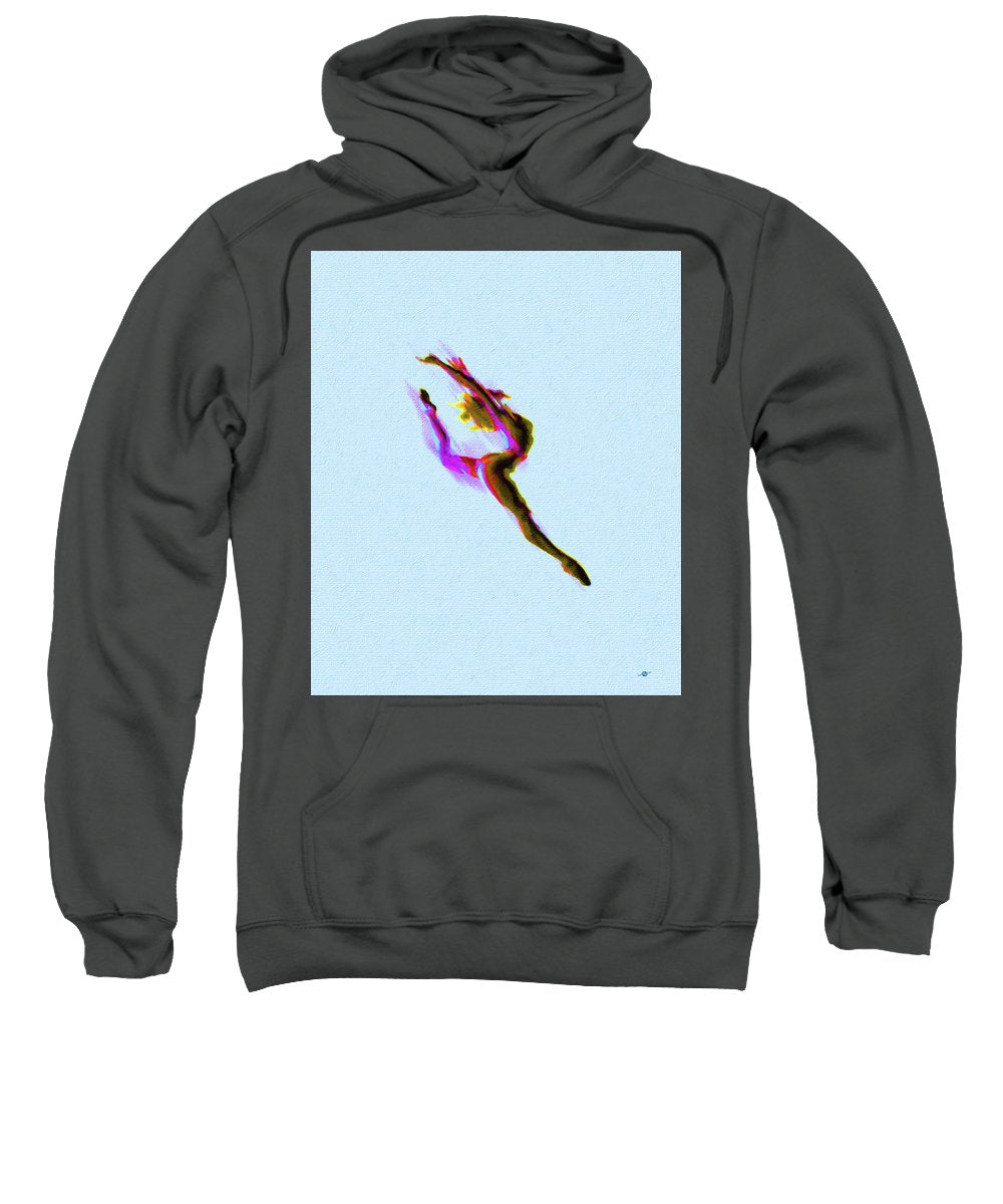 Tiny Dancer Acrylic Painting Brighter Color Change - Sweatshirt