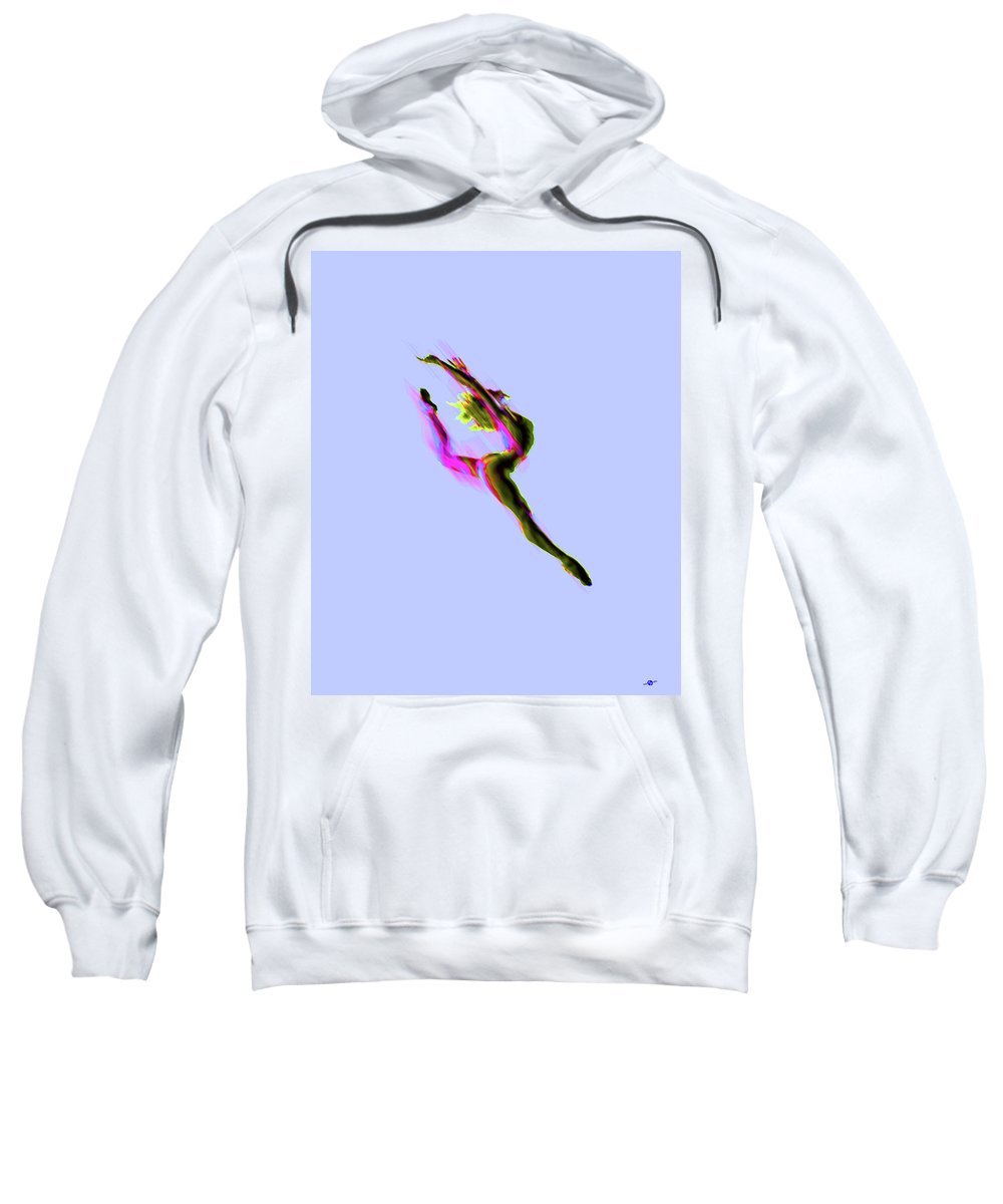 Tiny Dancer Digital Manipulated Photo With Paint Brighter - Sweatshirt