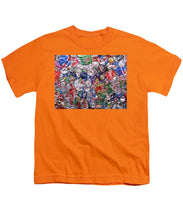 Trashed Cans Painting Over Photo - Youth T-Shirt