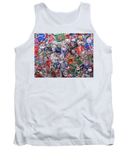 Trashed Cans Painting Over Photo - Tank Top