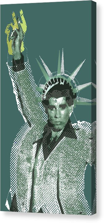 Travolta Liberty - Canvas Print