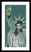 Travolta Liberty - Framed Print