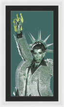 Travolta Liberty - Framed Print